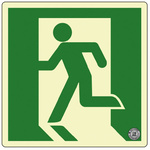 誘導標識　矢印なし縦　ＰＳＮ８０５　【お取り寄せ品】９営業日以内届