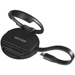 ＭａｇＳａｆｅ対応　ＰＤポート付きＵＳＢ　Ｔｙｐｅ－Ｃ接続カードリーダー　ブラック　■お取り寄せ品