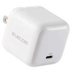 ＡＣ充電器／スマホ・タブレット用／ＵＳＢ　ＰＤ／６５Ｗ／ＵＳＢ－Ｃ／スイングプラグ／ホワイト　■お取り寄せ品