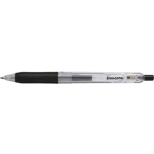 ノック式ゲルインクボールペン　０．５ｍｍ　黒