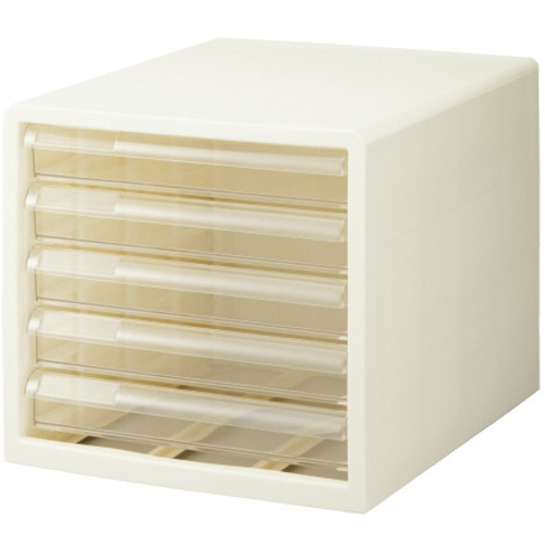 【超ＳＡＬＥ対象品】レターケース　浅型５段　ホワイト