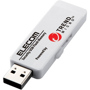 ウイルス対策セキュリティＵＳＢ３．０メモリ（トレンドマイクロ）／４ＧＢ／３年ライセンス　■お取り寄せ品