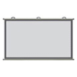 収納ソフトケース付壁掛け型スクリーン幕面ホワイトマットアドバンス仕様６０型ＮＴＳＣ　■お取り寄せ品