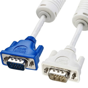 スリムディスプレイケーブル〈アナログＲＧＢ（ＶＧＡ）・２ｍ〉　■お取り寄せ品