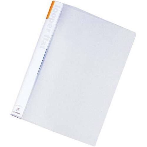 ルーパーフラットファイル　Ａ４縦　黄　１冊