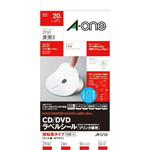 ＣＤ／ＤＶＤラベル内径小　マット兼用　１０枚