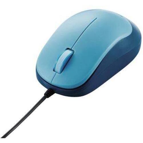 ３ボタン有線マウス　Ｍ－Ｙ８ＵＢ　青