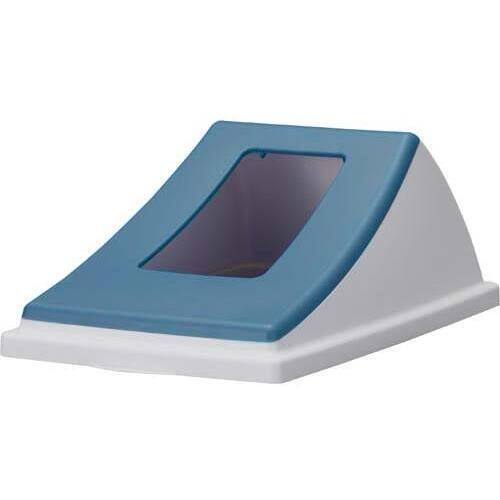 奥行きが揃うカラー分別ペール４５Ｌ　ふたＢＬ