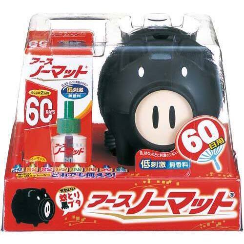 アースノーマット　蚊とり黒ブタ　６０日セット