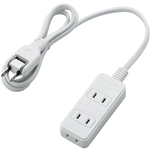電源タップ／スイングプラグ／３個口／１ｍ／ホワイト　Ｔ－Ｓ０２－２３１０ＷＨ　■お取り寄せ品