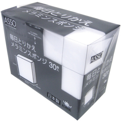 毎日とりかえメラミンスポンジ　３０個入