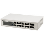 Ｇｉｇａ　スイッチングＨｕｂ　金属筺体／電源内蔵　１６ポート　ＬＳＷ５－ＧＴ－１６ＮＳＲ　■お取り寄せ品