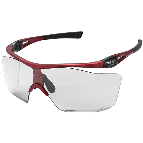 東レ・メディカル パノラマシールド レギュラー メタリックレッド HF-380R 東レ・メディカル パノラマシールド レギュラー メタリックレッド (1個