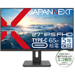 液晶ディスプレイ　２７型／１９２０×１０８０／ブラック　ＪＮ－Ｄ２７０１Ｃ－ＢＫ　■２営業日内届