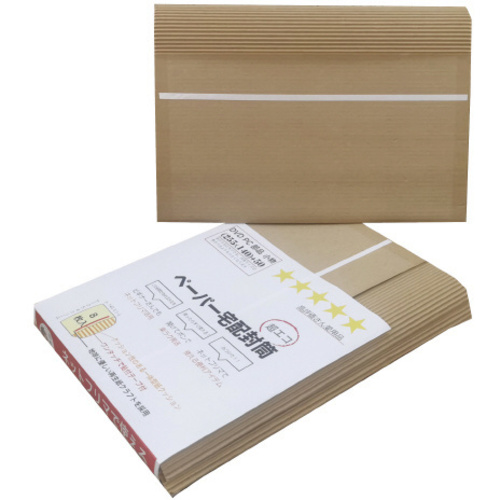 ペーパー宅配封筒定形ＤＶＤ　８枚&times;１０
