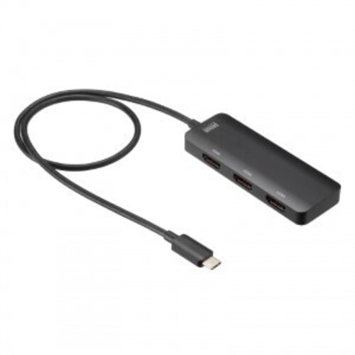 ＵＳＢ　Ｔｙｐｅ　Ｃ－ＨＤＭＩ変換アダプタ（３ポート／４Ｋ対応）　ＡＤ－ＡＬＣＭＳＴ３ＨＤ２　■お取り寄せ品