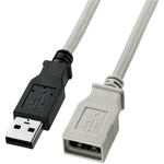 ＵＳＢ延長ケーブル（ライトグレー・１ｍ）　ＫＵ－ＥＮ１Ｋ　■お取り寄せ品