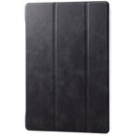 ｄｔａｂ　ｄ－５１Ｃ用フラップケース／背面クリア／ソフトレザー／２アングル／ブラック　■お取り寄せ品