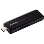 外付けＳＳＤ／ポータブル／ＵＳＢ３．２（Ｇｅｎ２）／ＵＳＢメモリ型／５００ＧＢ／ブラック　■お取り寄せ品