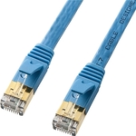 カテゴリ７フラットＬＡＮケーブル（７ｍ・ブルー）　ＫＢ－ＦＬ７－０７ＢＬＮ　■お取り寄せ品