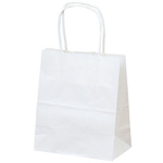 手提げバッグ　１０Ｐ白無地　特小