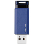 ＵＳＢ３．１メモリー　ノック式　６４ＧＢ　ブルー
