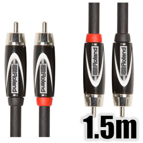 オーディオケーブル／１．５ｍ／ＲＣＡピン&times;２－ＲＣＡピン&times;２　ＲＣＣ－５－２Ｒ２Ｒ　■お取り寄せ品