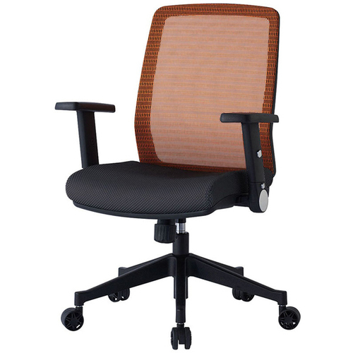 オフィスチェア　ＪＧ４　オレンジ　ＪＧ－４３０５ＯＲ　■お取り寄せ品