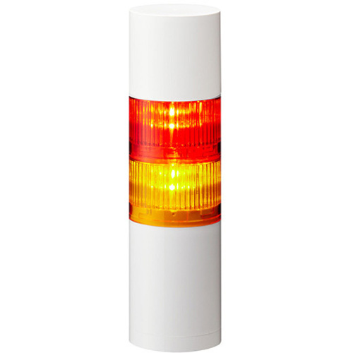 ＬＲ６シグナル・タワー積層信号灯&Phi;６０　ＬＲ６－２０２ＷＪＢＷ－ＲＹ　■お取り寄せ品