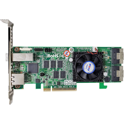 １６ポート内蔵外付兼用ＲＡＩＤカード　Ｔｒｉモード対応　ＡＲＣ－１８８６－４Ｘ１２Ｉ　■お取り寄せ品