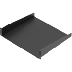 ２Ｕ対応　ちりとり型　棚板（ロングタイプ）　黒　ＲＡ３３００Ｂ　■お取り寄せ品