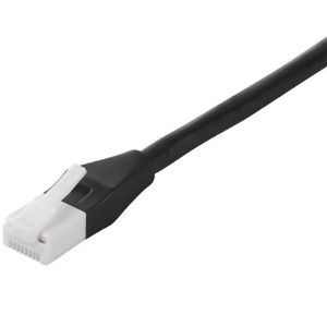 ツメの折れないＬＡＮケーブル　カテゴリー６　ストレート　スタンダード　１．５ｍ　ブラック　■お取り寄せ品