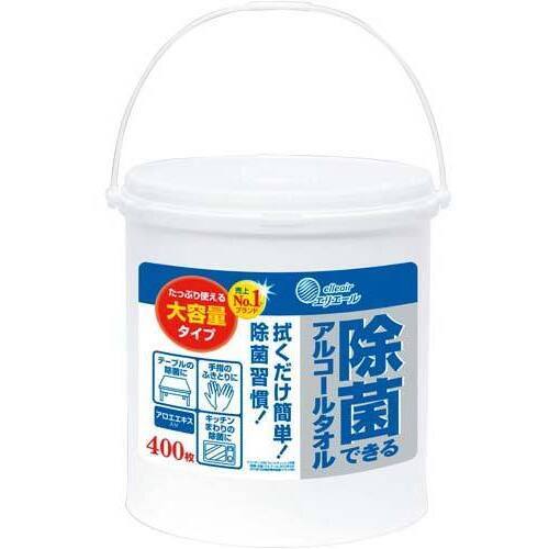 エリエール除菌できるアルコールタオル　４００枚