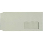 窓付封筒　長３　グレー　８０ｇ　５００枚入