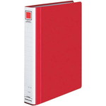 チューブファイル　エコツインＲ赤Ａ４縦背幅４５ｍｍ１０冊