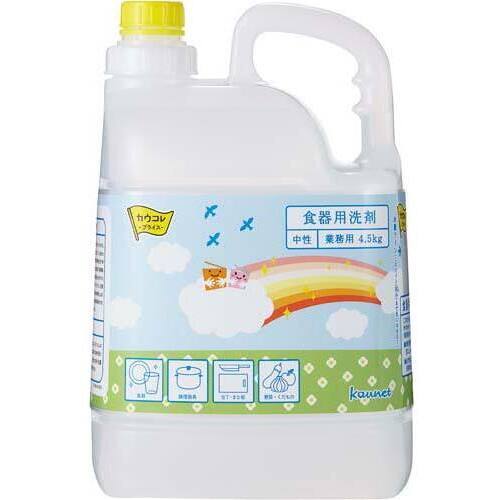 食器用洗剤　本体ボトル　４．５ｋｇ&times;４