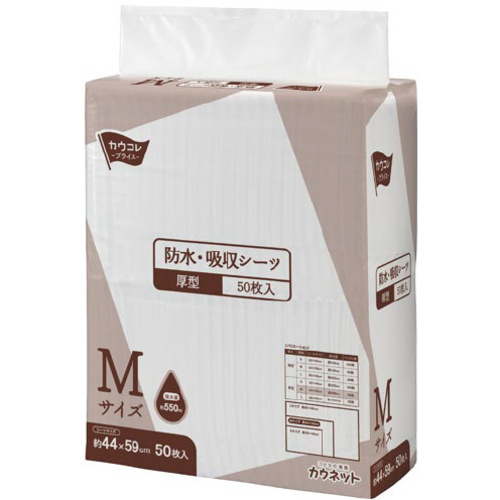防水・吸収シーツ　厚型　Ｍ　５０枚&times;４