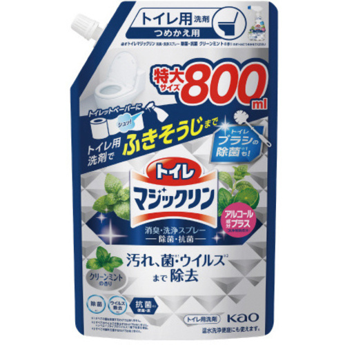 トイレマジックリン除菌抗菌　詰替　８００ｍｌ