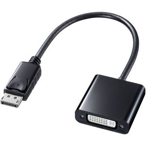 ＤｉｓｐｌａｙＰｏｒｔ－ＤＶＩ変換アダプタ　ＡＤ－ＤＰＤＶ０４　■お取り寄せ品