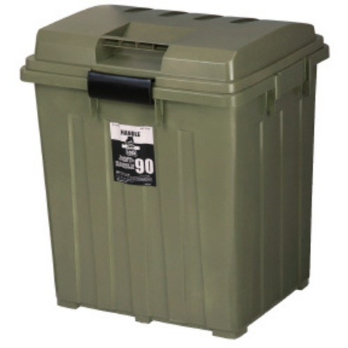 連結ハンドペール 90 カーキーグリーン ごみ箱 連結ハンドルペール90 カーキベージュ ⁄ カーキ