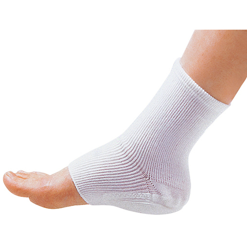ヒールサポーター［ソルボ］　ホワイト　Ｌ　２５．０～２７．０ｃｍ　６３０９３　８－７１３４－０２