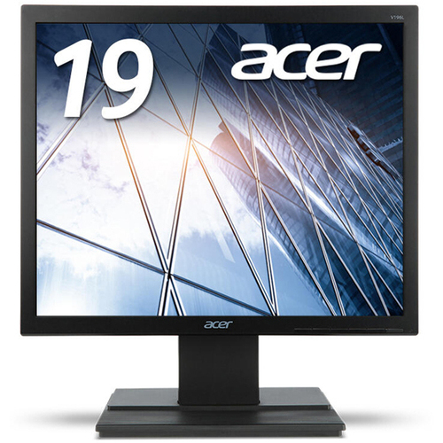 液晶ディスプレイ　１９型／１２８０&times;１０２４／ブラック　Ｖ１９６ＬＢｂｉ　■２営業日内届