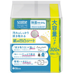 スコッティ　除菌アルコール　パルプ１００枚入×３