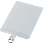 ストラップホールシート／カードスリーブタイプ／１口タイプ／Ｍサイズ／１枚入り／マットクリア　■お取り寄せ品