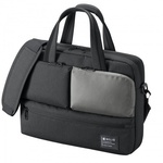 カジュアルＰＣバッグ（１３．３インチワイド対応・ブラック）　ＢＡＧ－ＣＡ１１ＢＫ　■お取り寄せ品
