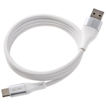 マグピタ　マグネットＵＳＢケーブル　丸形　ラウンド　ＰＤ６０Ｗ　Ａ＆Ｃ　ｔｏ　Ｃ　１．０ｍ　ホワイト　■お取り寄せ品