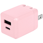 ＡＣ／ＵＳＢ充電器／ＰＤ２０Ｗ／２ポート／サクラピンク　ＯＷＺ－ＡＰＤ２０Ａ１Ｃ１Ｒ－ＰＫＡ　■お取り寄せ品