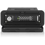 ２．５インチＵ．２／Ｕ．３　ＳＳＤ搭載用リムーバブルケース　ＭＢ６０１Ｖ４ＫＷ－Ｂ　■お取り寄せ品