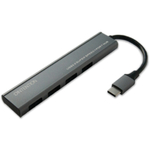 ＵＳＢ３．０ハイスピード４ポートハブ　ＵＳＢ　Ｔｙｐｅ－Ｃ　ライトグレー　ＤＤＵＨＡ４００２ＣＬＧ　■お取り寄せ品