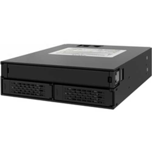 ２ｘ　２．５インチＳＳＤ　＋　Ｓｌｉｍ　ＯＤＤ搭載用リムーバブルケース　ＭＢ９９４ＩＰＯ－３ＳＢ　■お取り寄せ品
